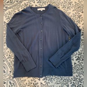 Loft Button Up Cardigan Sweater